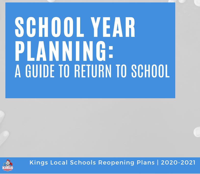 Kings Reopening plan graphic